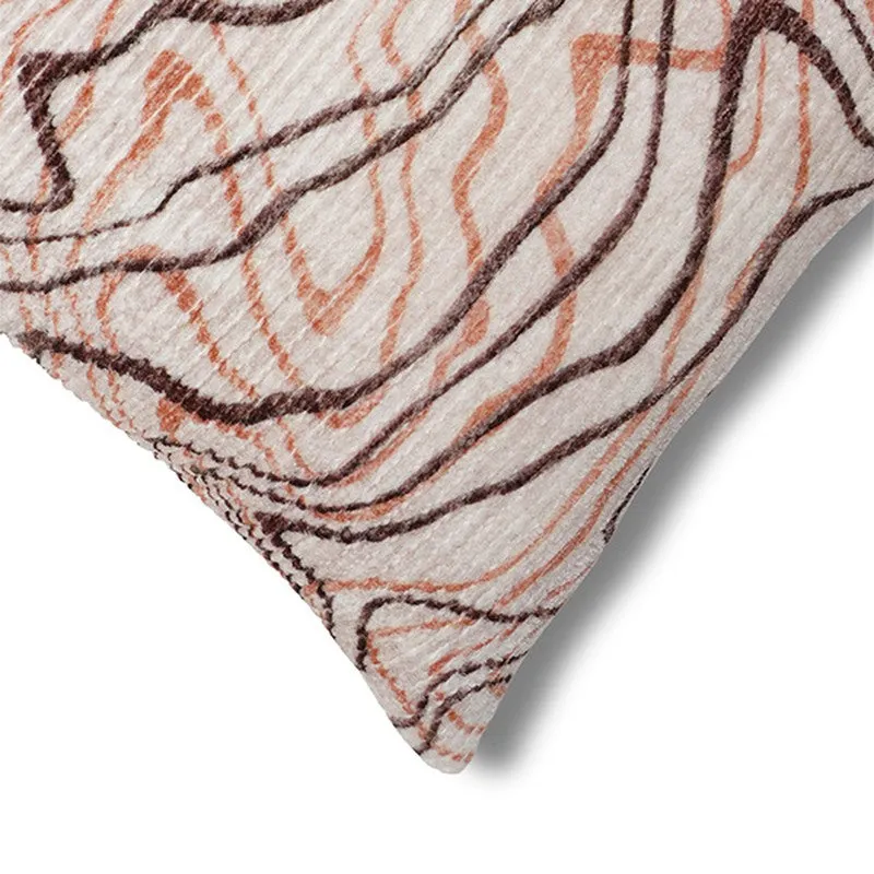 LiquidFlow Cushion Cover - Coral media 4