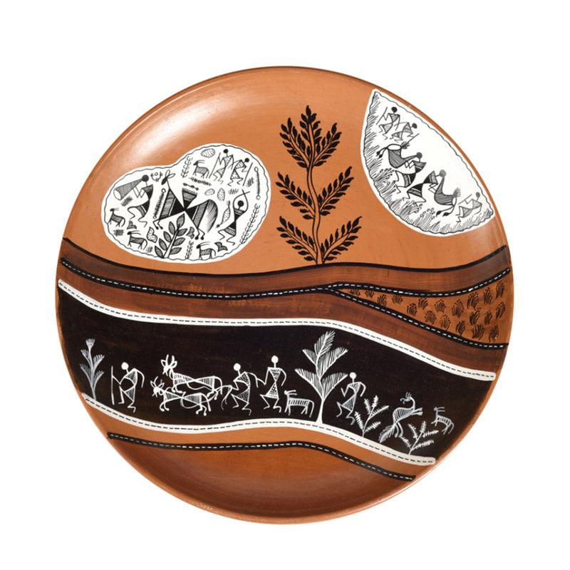 Misaki Handpainted Wall Plate media 3