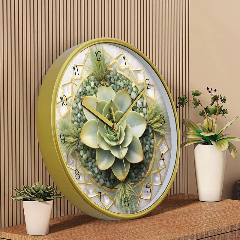 Stem & Second Analog Wall Clock media 3