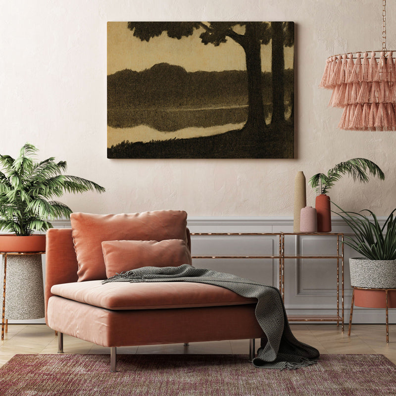 Reflective Lakes Wood Wall Art