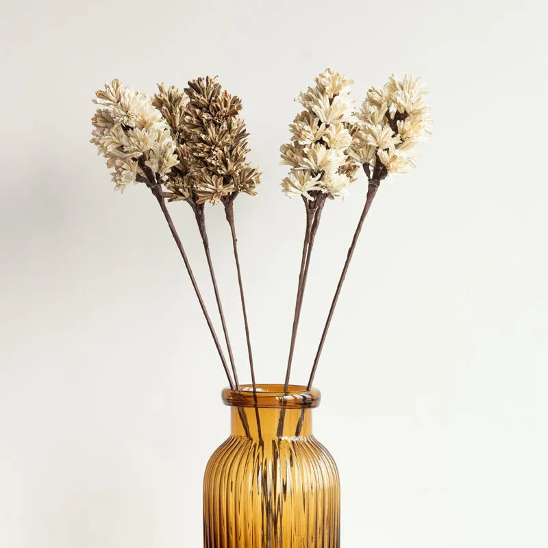 Eirette Handmade Artichoke Stick (Beige & Brown) - Set Of Six media 4