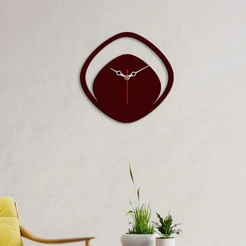 Wing Curve Wooden Wall Clock media 4