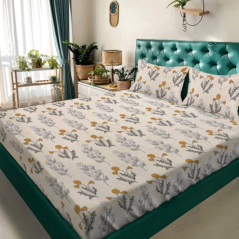 Faynora Bedsheet - 180 GSM media 1