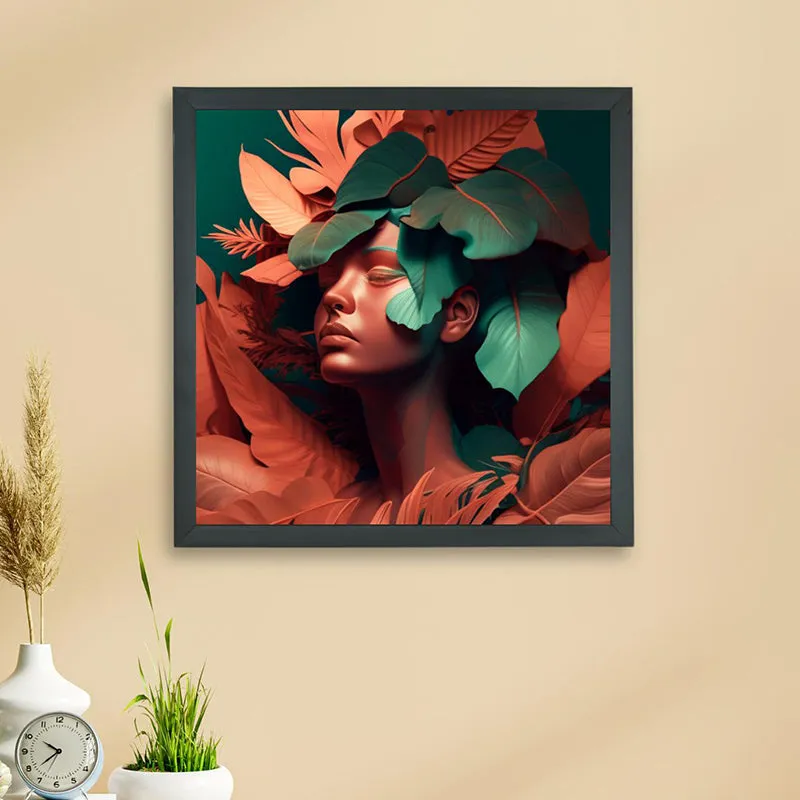 Mother Nature Wall Art With Resin Frame media 3