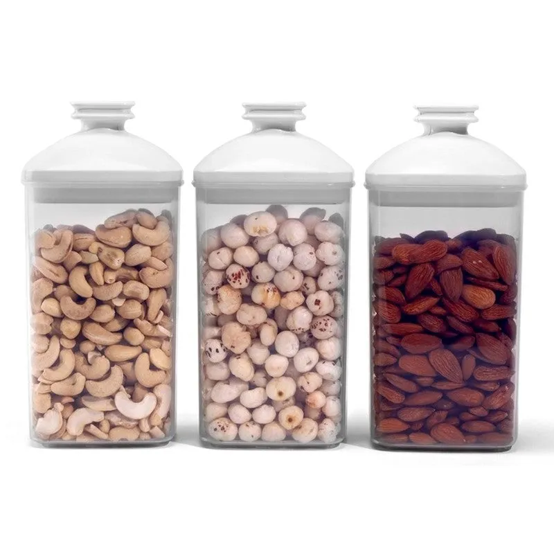 Food Keep Air Tight Container ( 1000 mL Each ) - Set of Three media 3