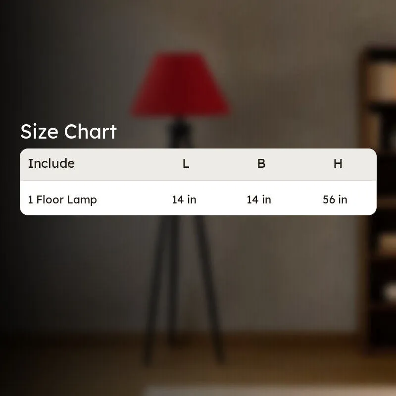 TriElite Conical Floor Lamp (Red) media 7