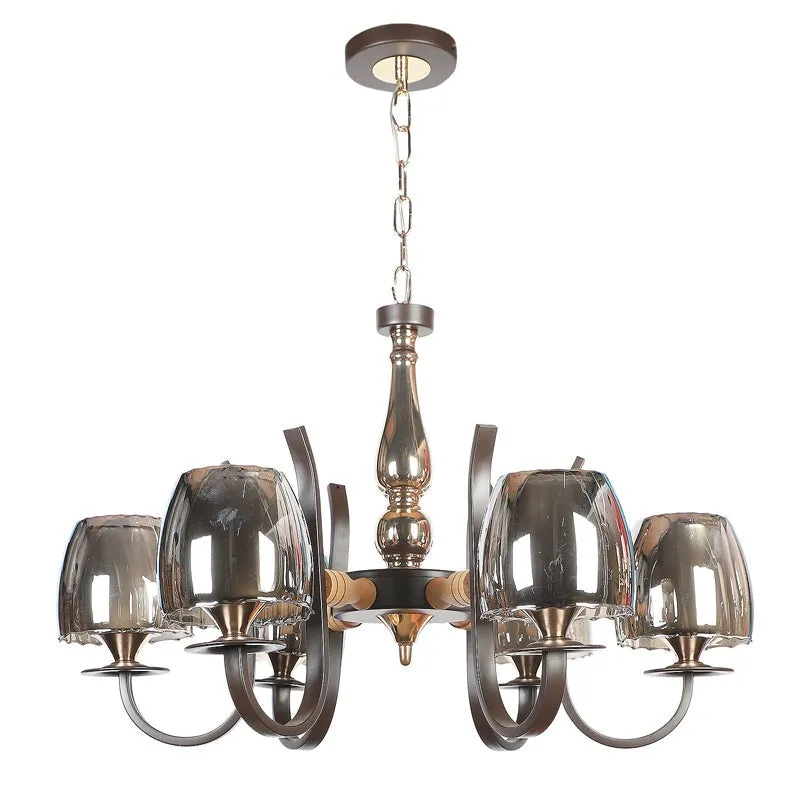 Lanthrite III Chandelier - Smokey media 4