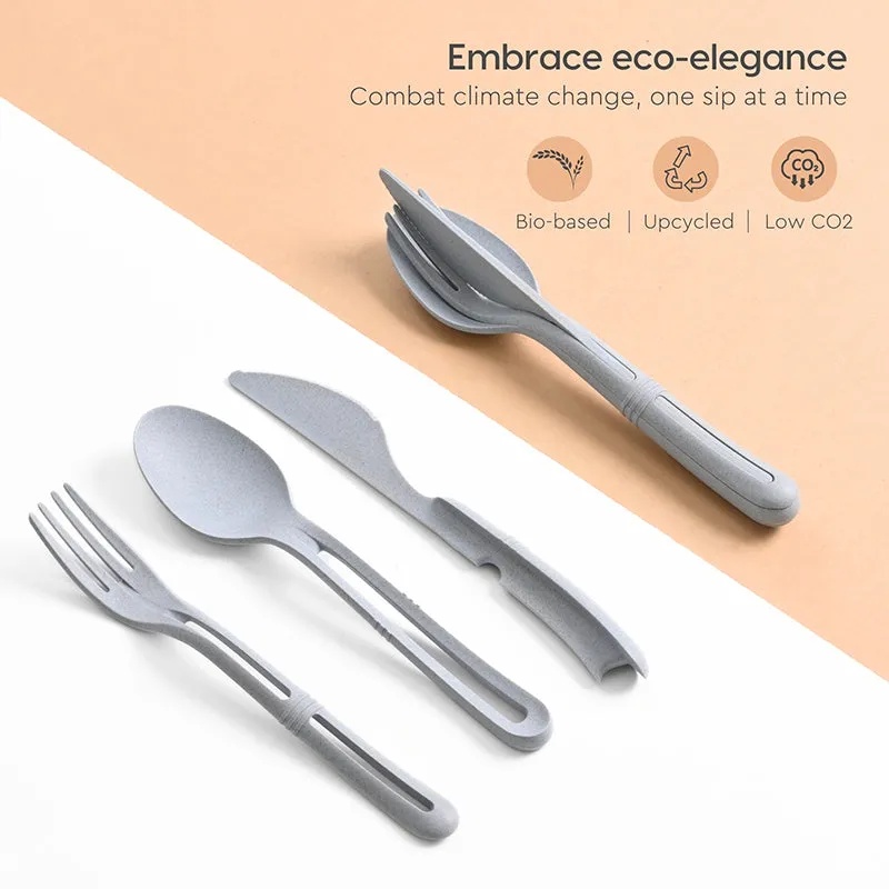 Eco - Tensils Cutlery Set -  Twelve Piece Set media 4