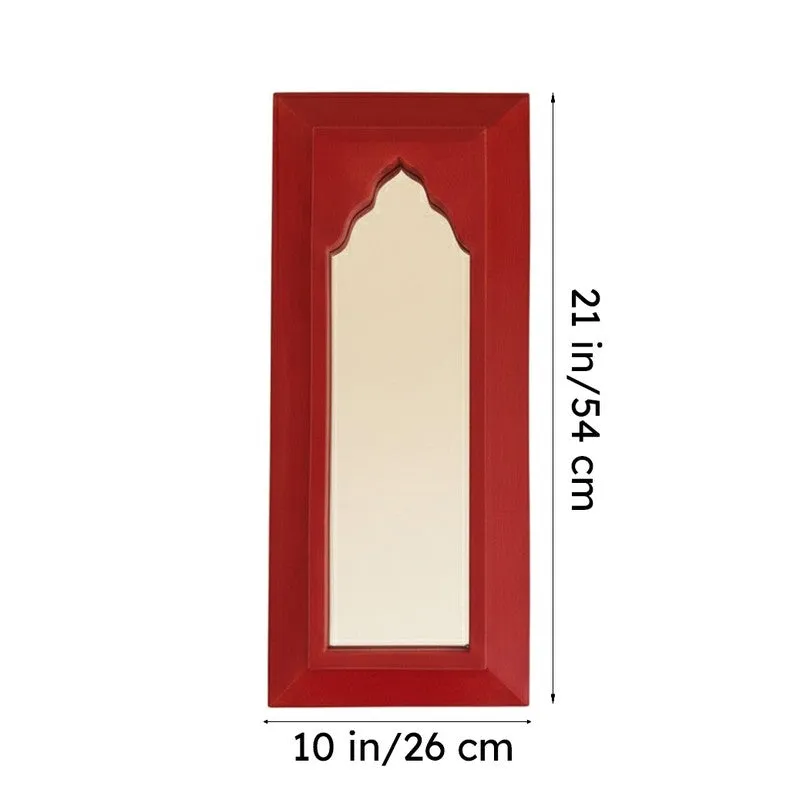 Arched Decorative Wall Mirror -Red media 8