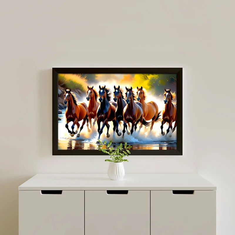 Eternal Mustang Wall Painting media 1