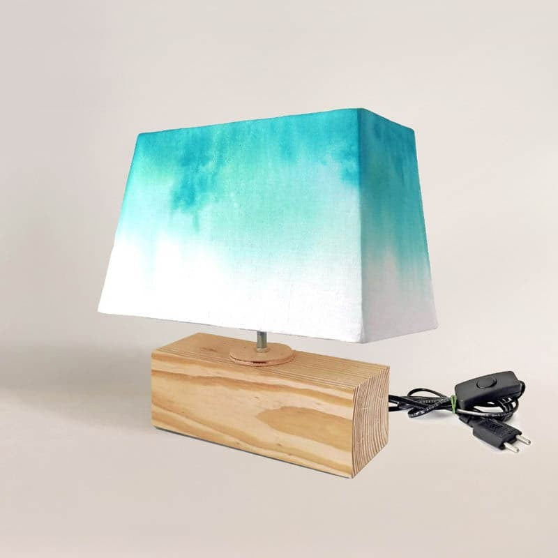 Grady Gleam Recto Handpainted Fabric Table Lamp - Multicolor media 4