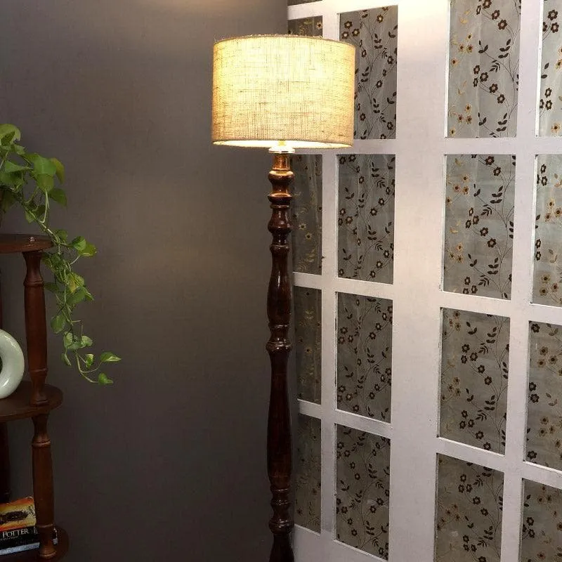 Natura Jome Floor Lamp - Beige media 1