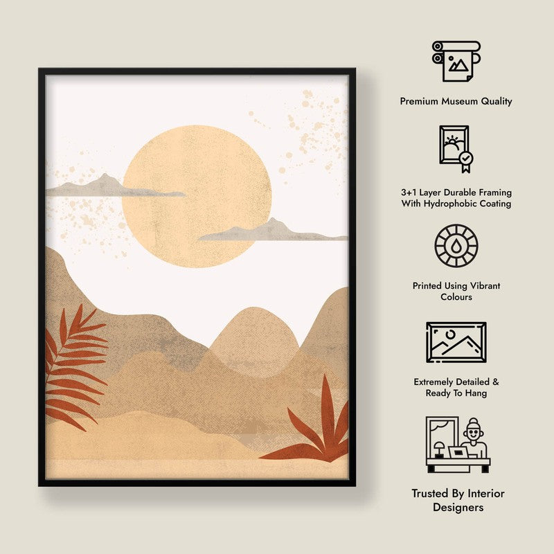Dawn Archival Canvas Wall Art - Black Frame media 8