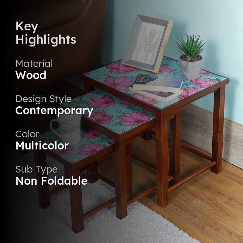 Pushya Side Table - Set Of Three media 2