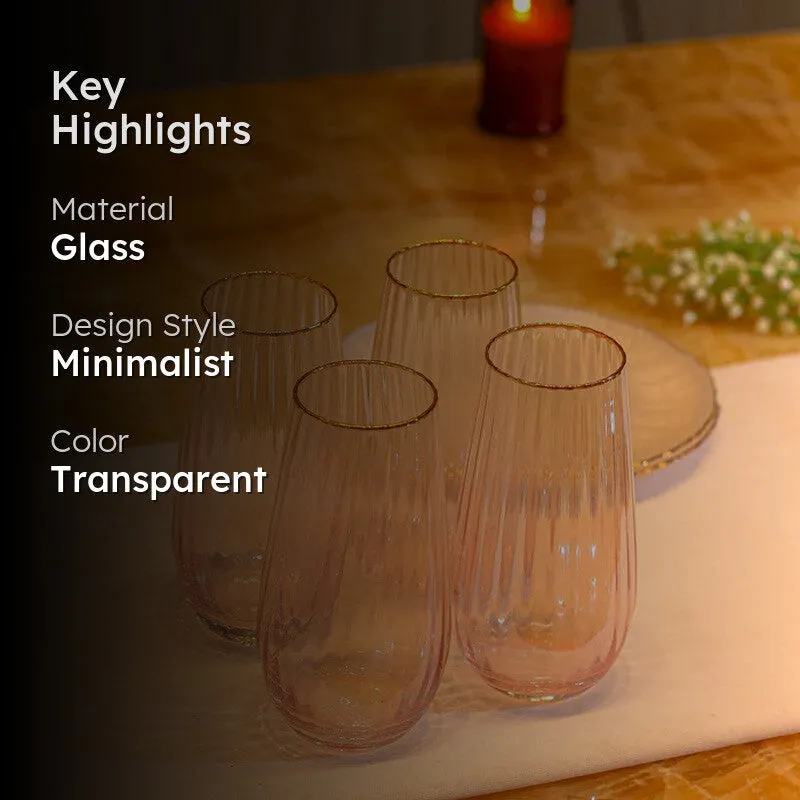 Velvet Mix  Cocktail Glasses (360 mL Each) - Set of Four media 2