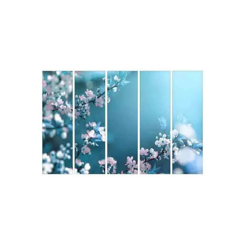 Japanese Peonies Wall Art - Five Piece Set media 4