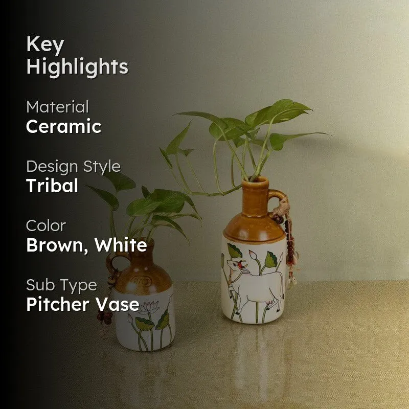 Mysti Glow Vase - Set Of Two media 2