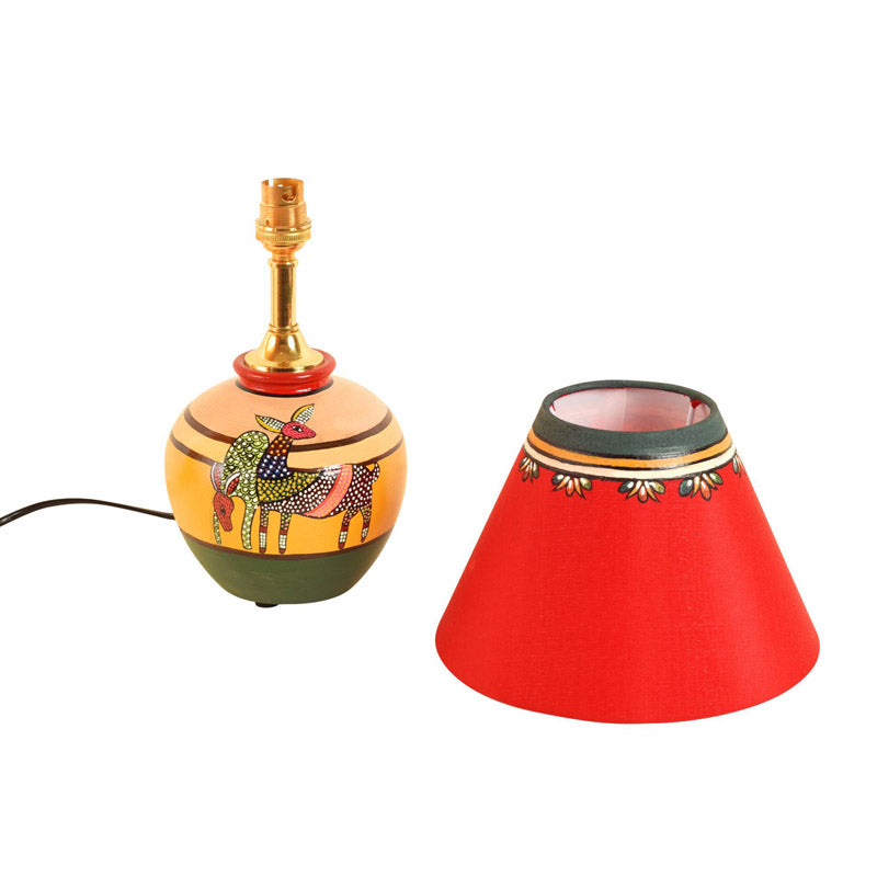 Inesa Terracotta Table Lamp - Multicolor media 5
