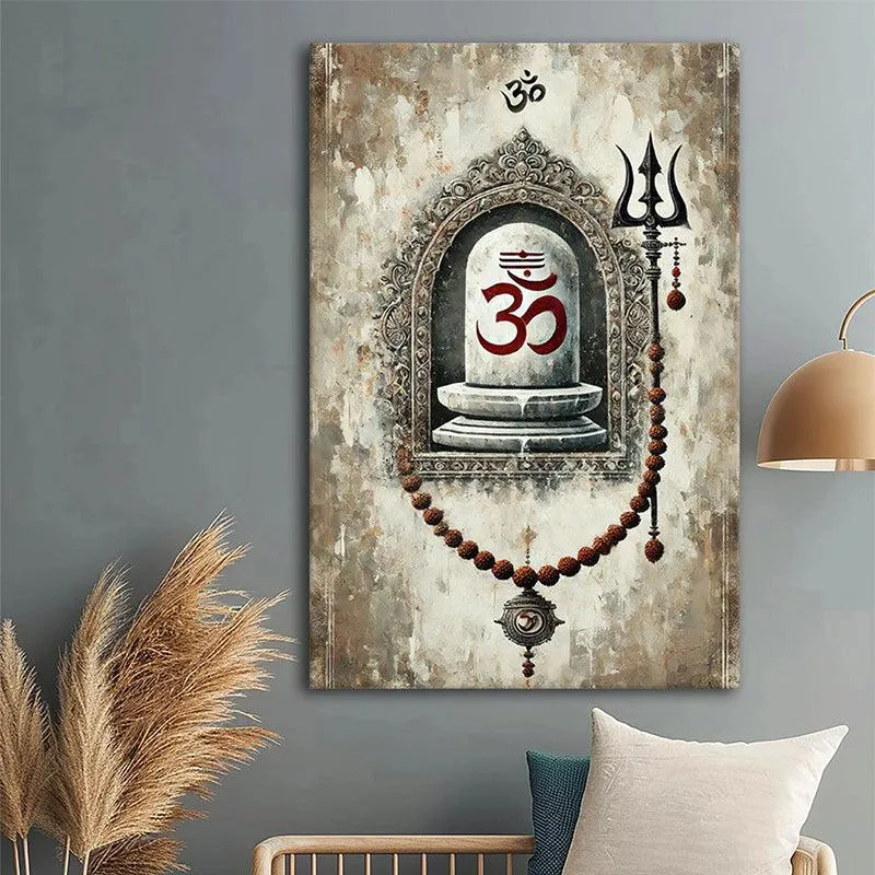 Echoes Of Aum Wall Painting media 5