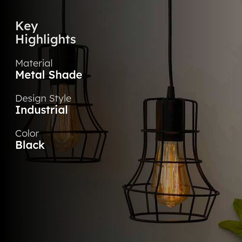 Gothic Mesh Ceiling Lamp media 2