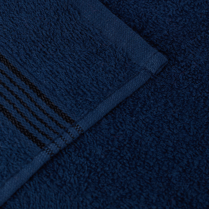 Bodil Face Towel (Navy Blue) - Set Of Four media 6