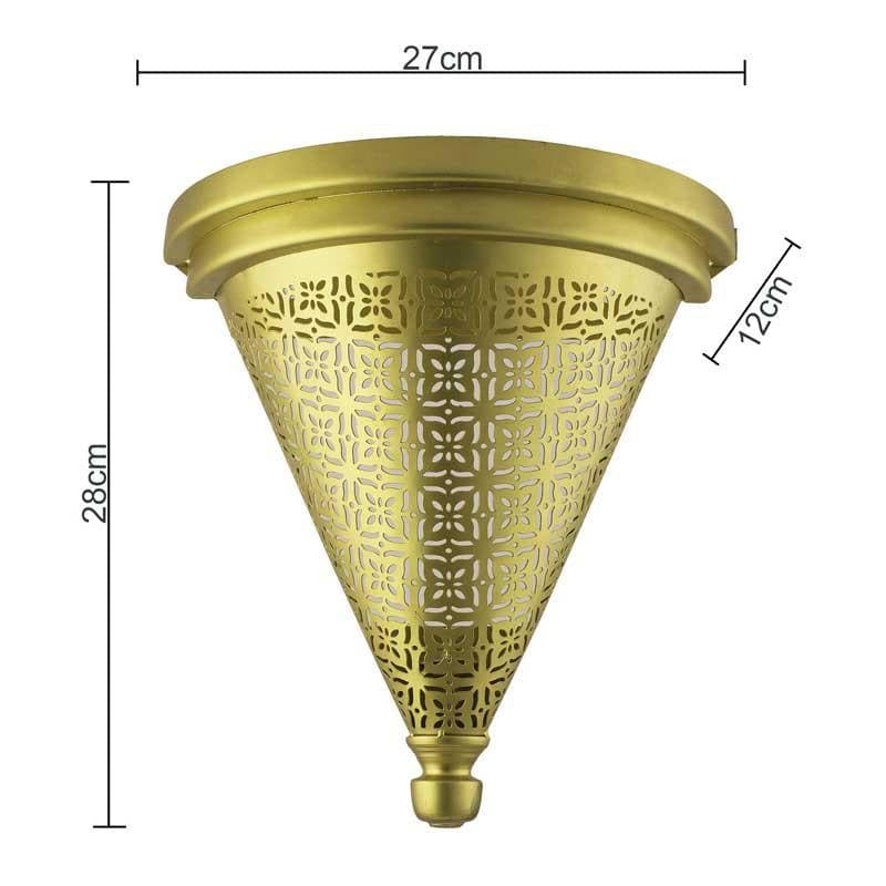 Glorious Conical Metal Wall Lamp media 6