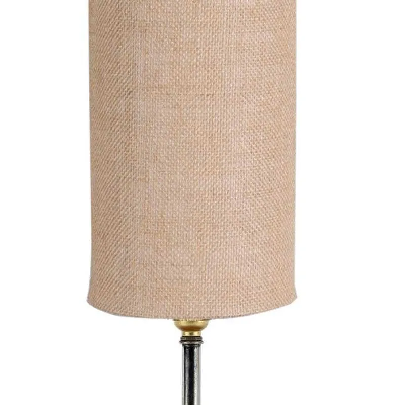 Sand Dune Fabric Table Lamp - Brown media 4