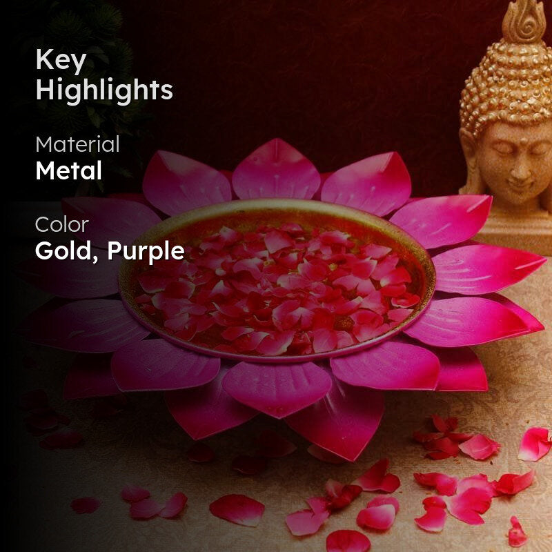 Petals Urli Décor Accessory- Magenta media 2