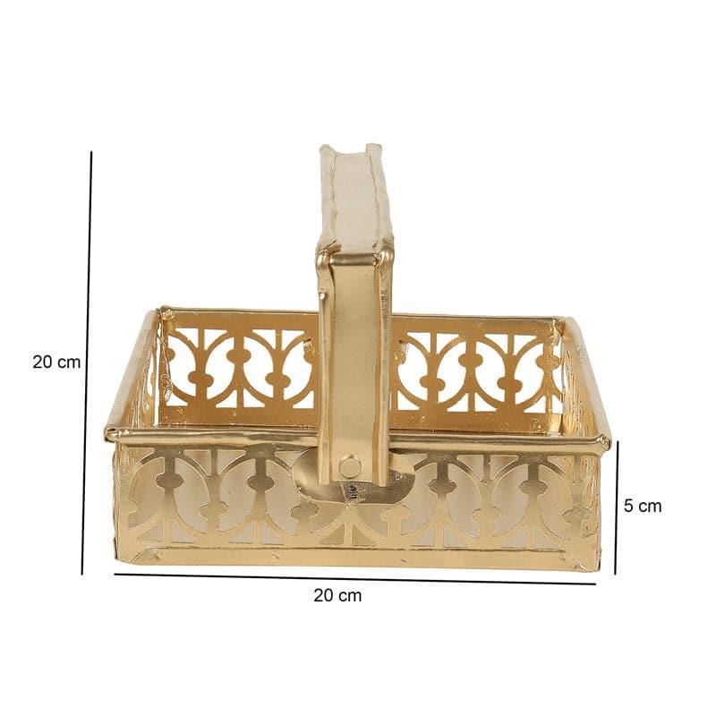 Arsh Square Iron Storage Basket media 7