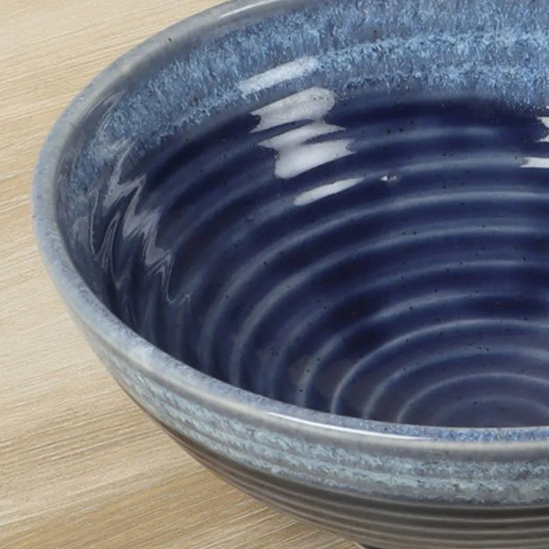 Ceramic Serving Bowls (Blue) - 700 mL media 5