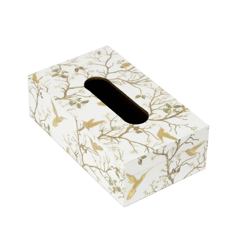 Bird Haven Handmade Tissue Box media 4