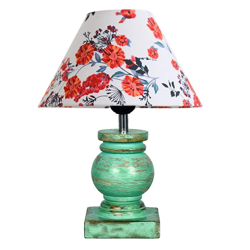 PetalCanvas Wooden Table Lamp media 6