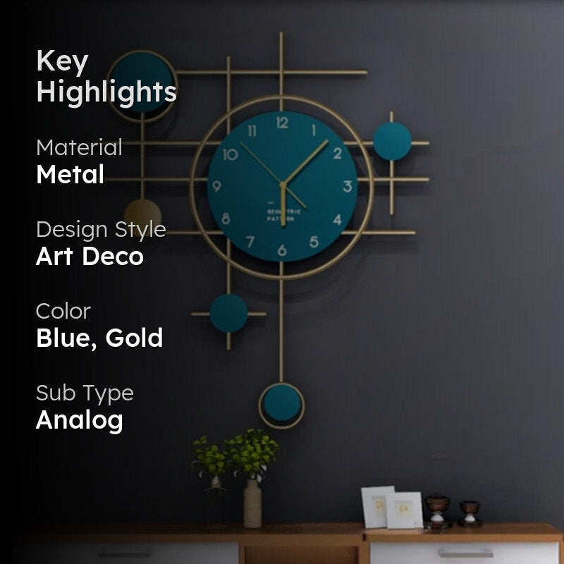 Chronarch Metal Analog Wall clock media 2