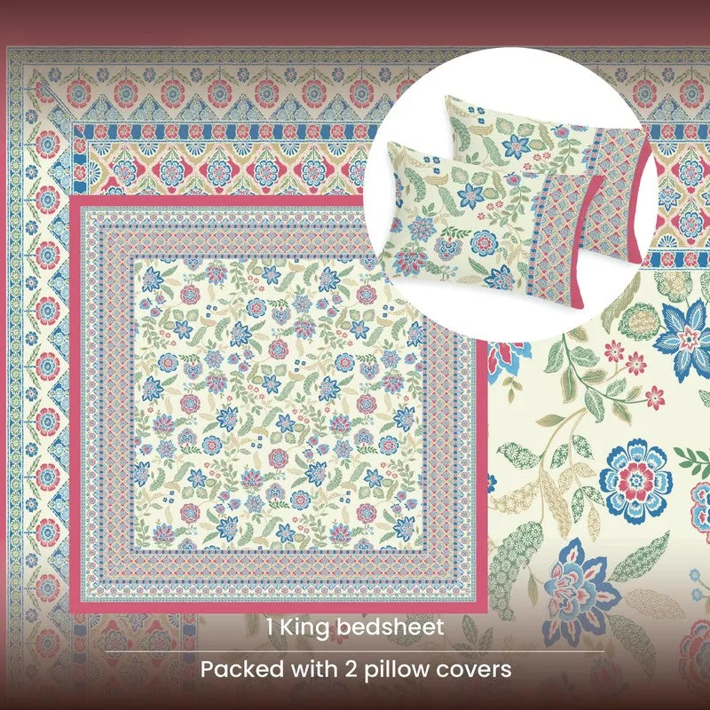 Urban Space Rasa Soft Cotton Bedsheet - 240 TC media 6