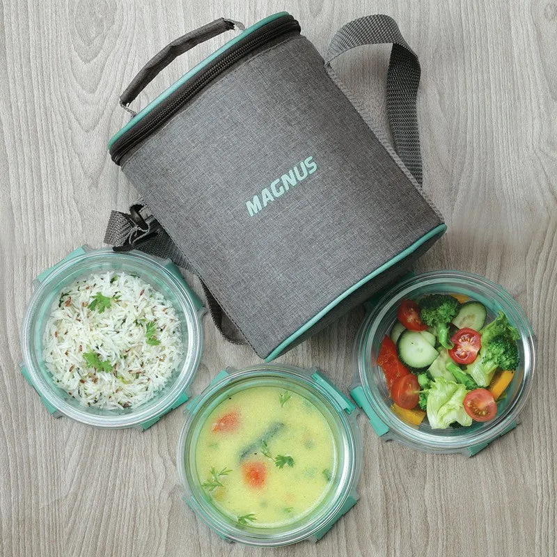 Aviro Snap Lunch Box with Lunch Bag - Four Piece Set media 4