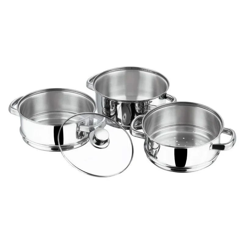Vinod Fenric 3 Tier Stainless Steel Steamer media 6