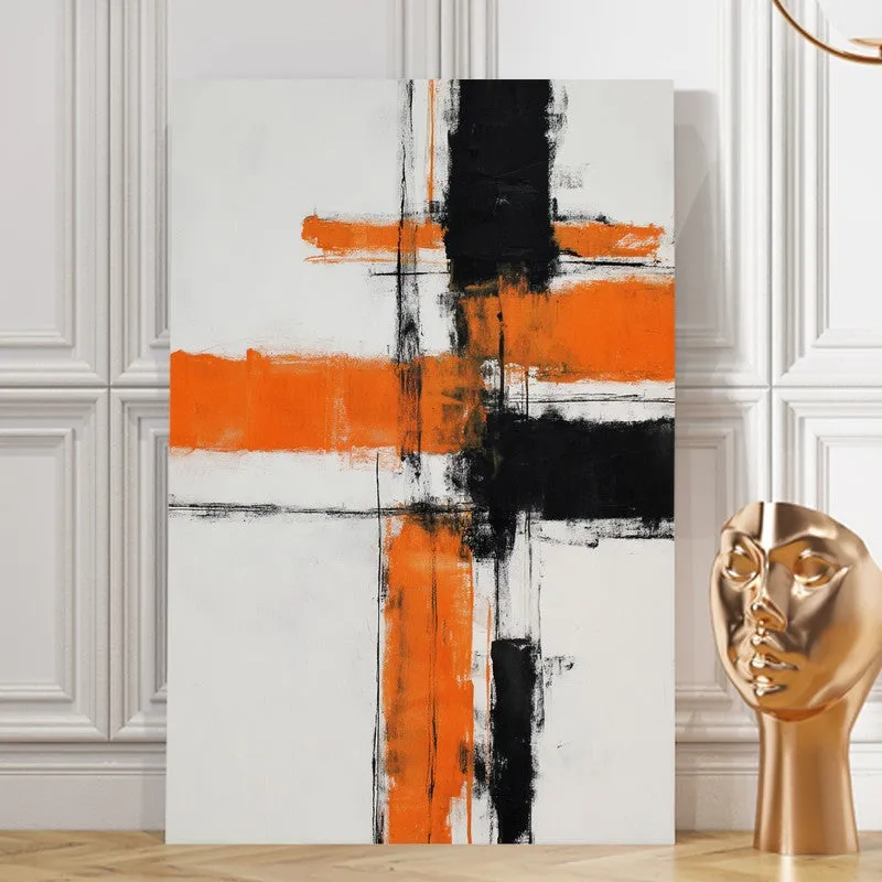 Modern Block Fusion Canvas Wall Art media 8