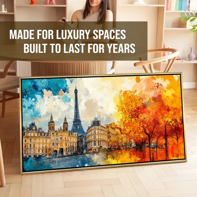 Echoes of Autumn Canvas Wall Painting With Frame media 7