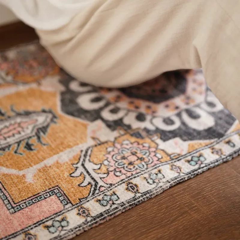 Grand Ornate Cotton Runner Rug media 4