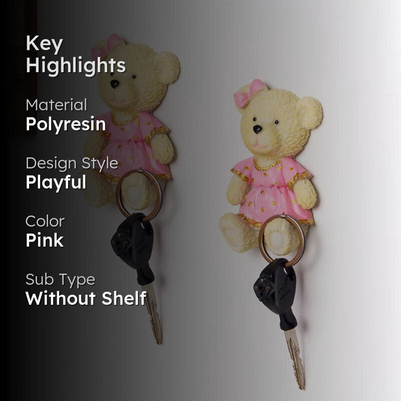 Teddy Twist Wall Hook media 2