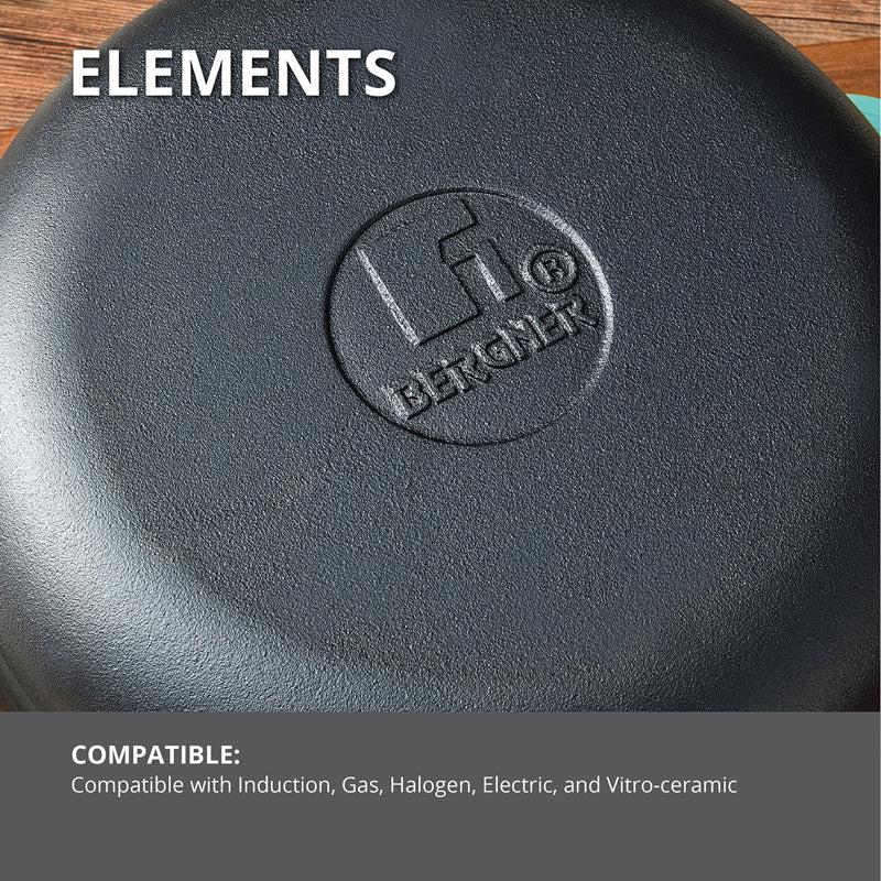 Bergner Induction Safe Cooking Pot With Lid - 3600 mL media 6
