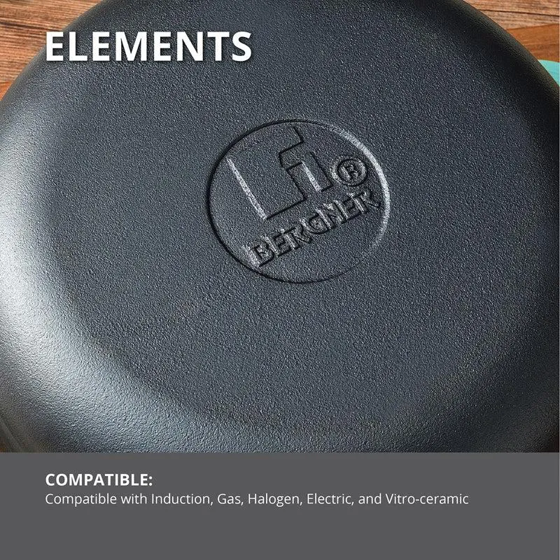 Bergner Induction Safe Cooking Pot With Lid - 3600 mL media 6