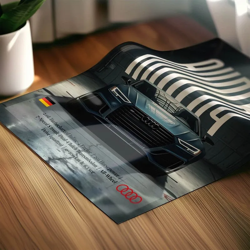 German Precision Wall Poster media 5