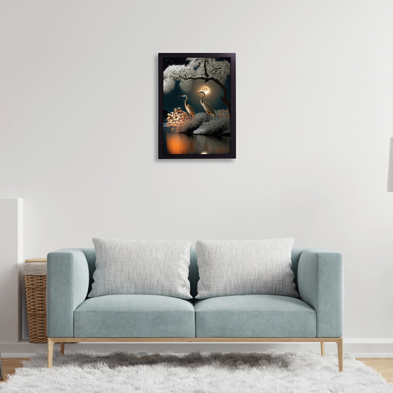Egret Call Wall Art media 3