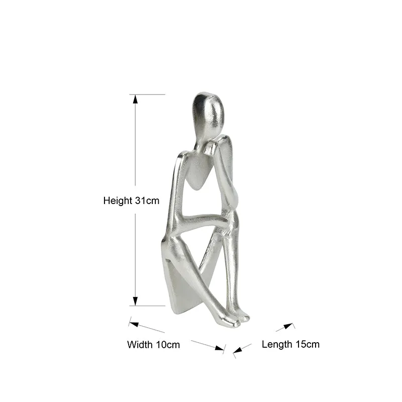 Muted Soul Aluminium Showpiece - Silver media 6