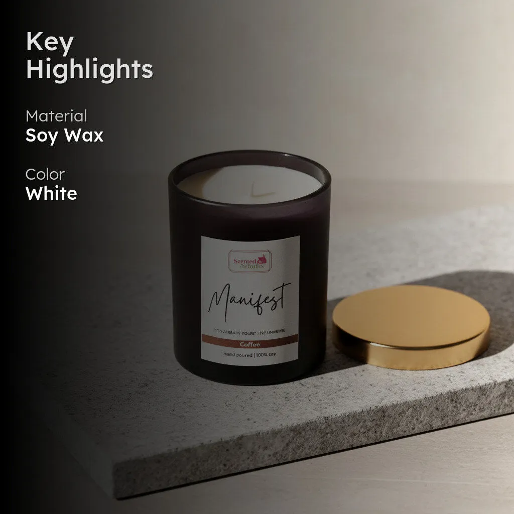 Manifest Scented Soy Wax Candle media 3
