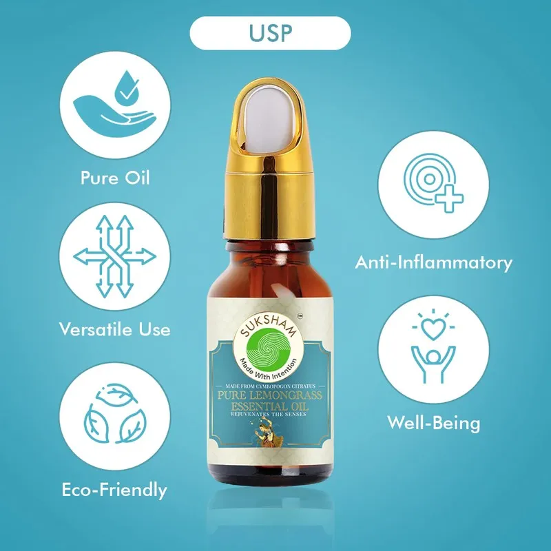 Lemongrass Essential Oil - 15 ML media 11