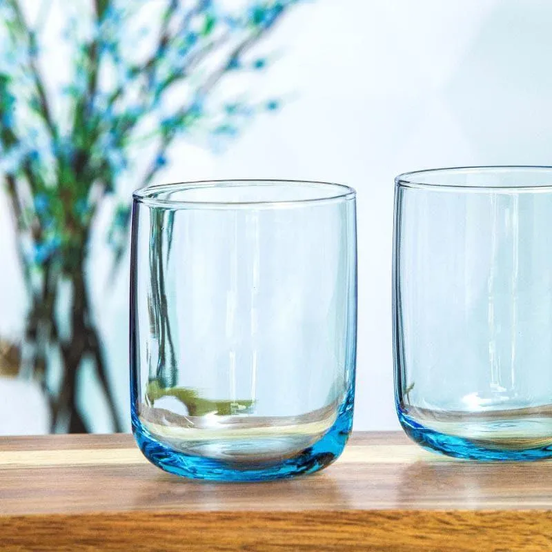 Pasabahce Aspen Whiskey Glass (Skyblue) (280 mL ) - Set Of Six media 5