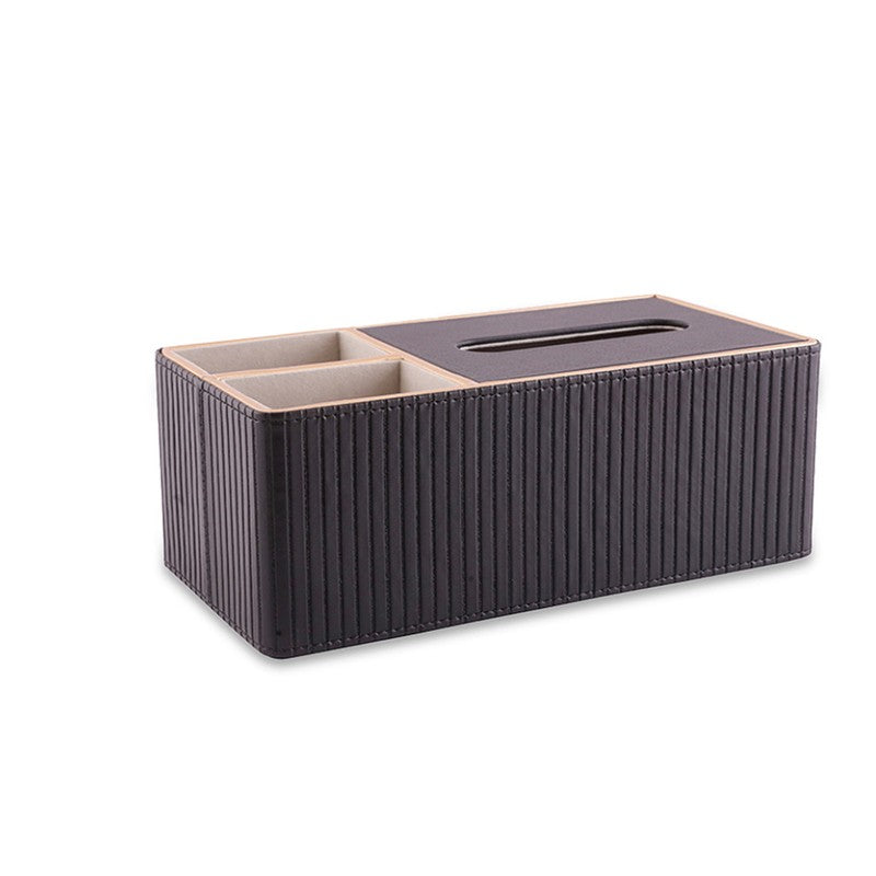 AarviDecor ContourCraft Faux Leather Tissue Holder media 5