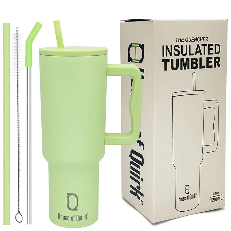 Hydra Boost Stainless Steel Tumbler (1200 ML) - Green media 1